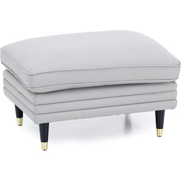 Icon Leather Ottoman