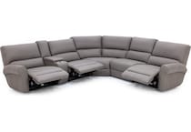 sili grey mtn lth sectional piece zpkg  