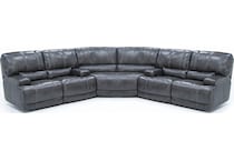 sili grey mtn lth sectional piece pkg  