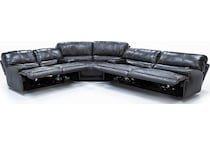 sili grey mtn lth sectional piece pkg  