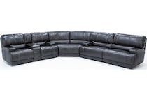 sili grey mtn lth sectional piece zpkg  