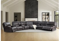 sili grey mtn lth sectional piece zpkg  