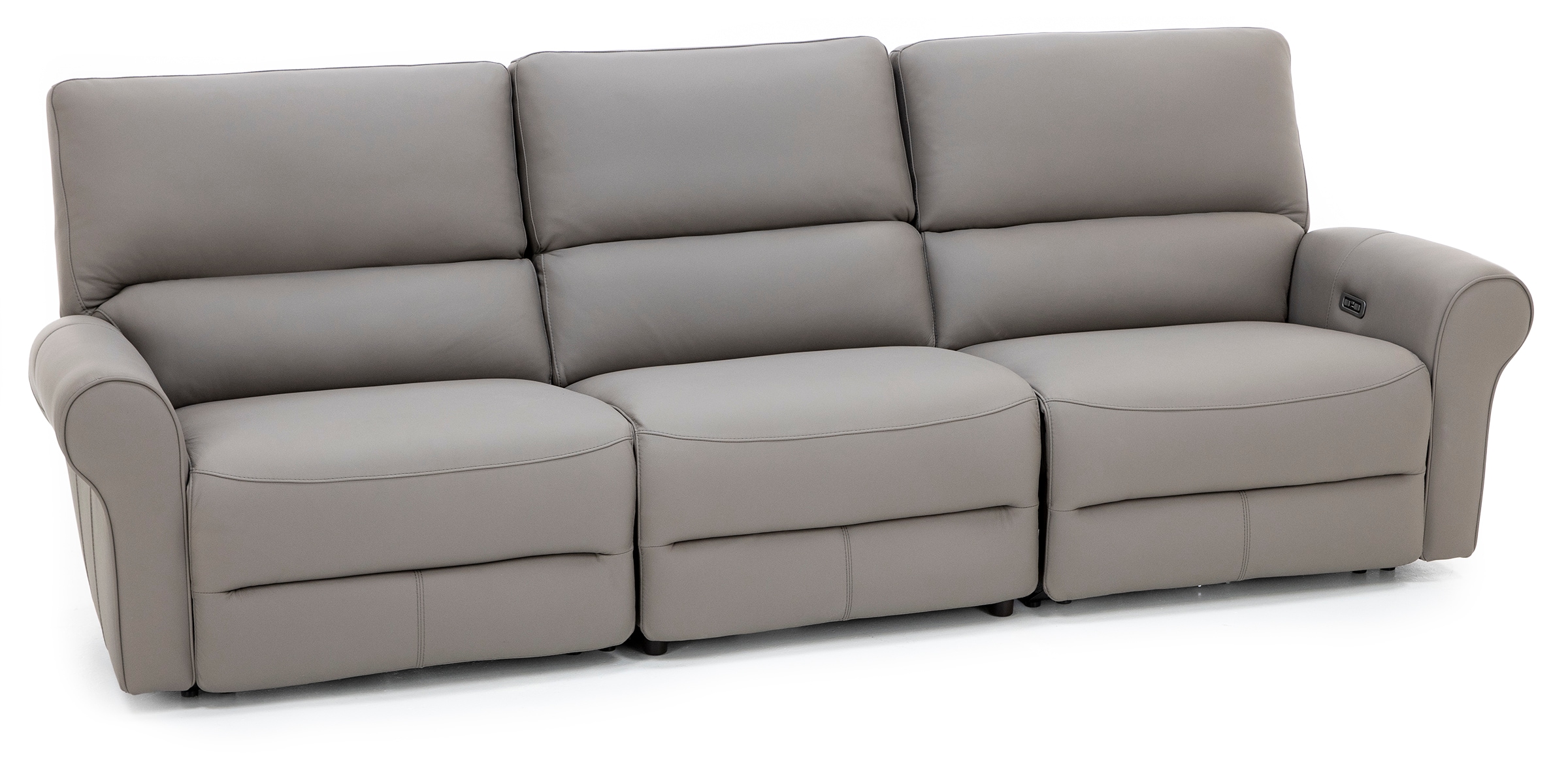 Zayne 3-piece Leather Power Reclining Set with Power