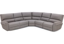sili grey mtn lth sectional piece pkg  