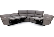 sili grey mtn lth sectional piece pkg  