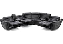 sili grey mtn lth sectional piece pkg  