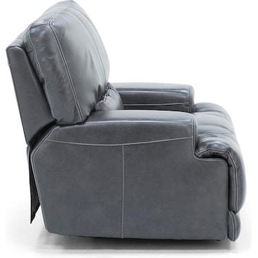 Placier Leather Power Headrest Recliner