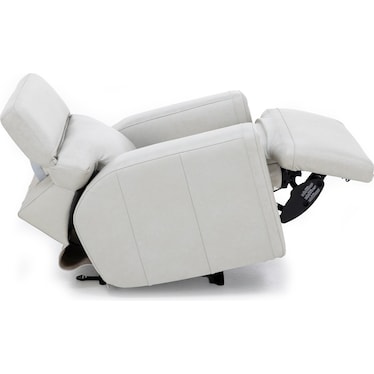 Ames Leather Power Headrest Zero Gravity Recliner