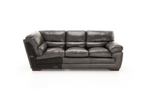 sili grey sta lth sectional zpkg  