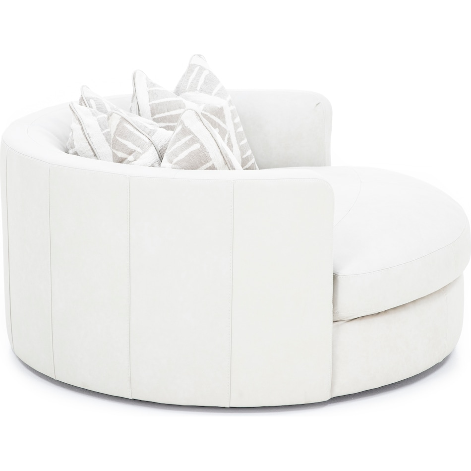 sili maestro moonbeam match stitching   maestro moonbeam swivel chair z  