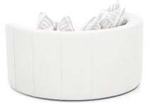 sili maestro moonbeam match stitching   maestro moonbeam swivel chair z  
