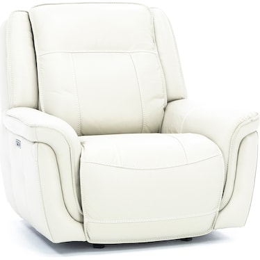 Arthur Leather Power Gliding Recliner