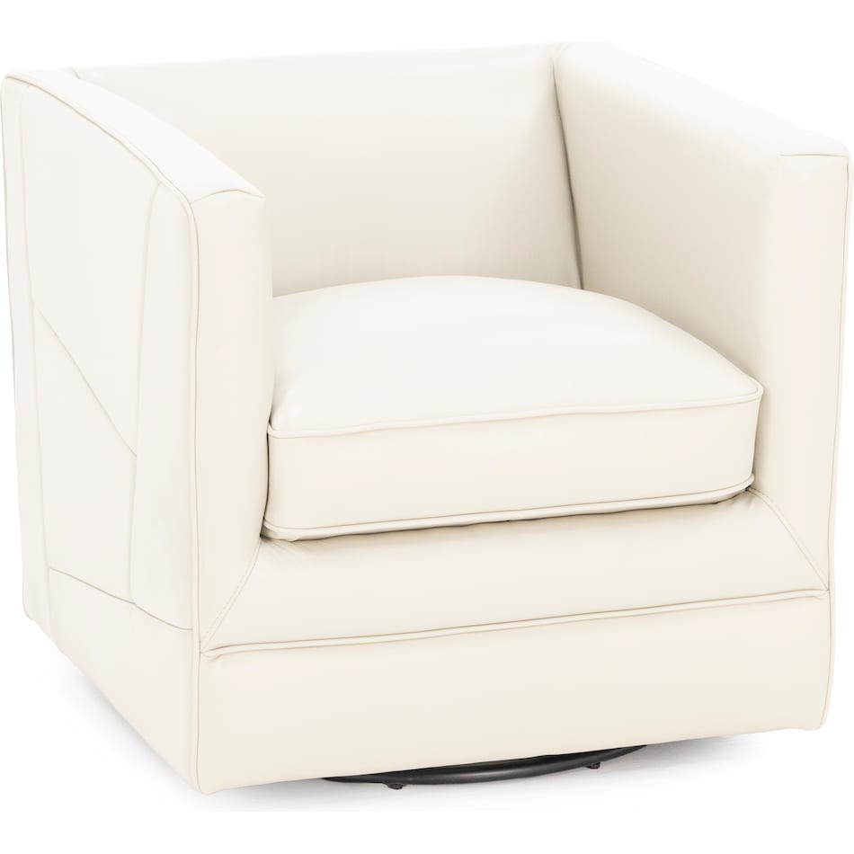 sili white swivel chair z  