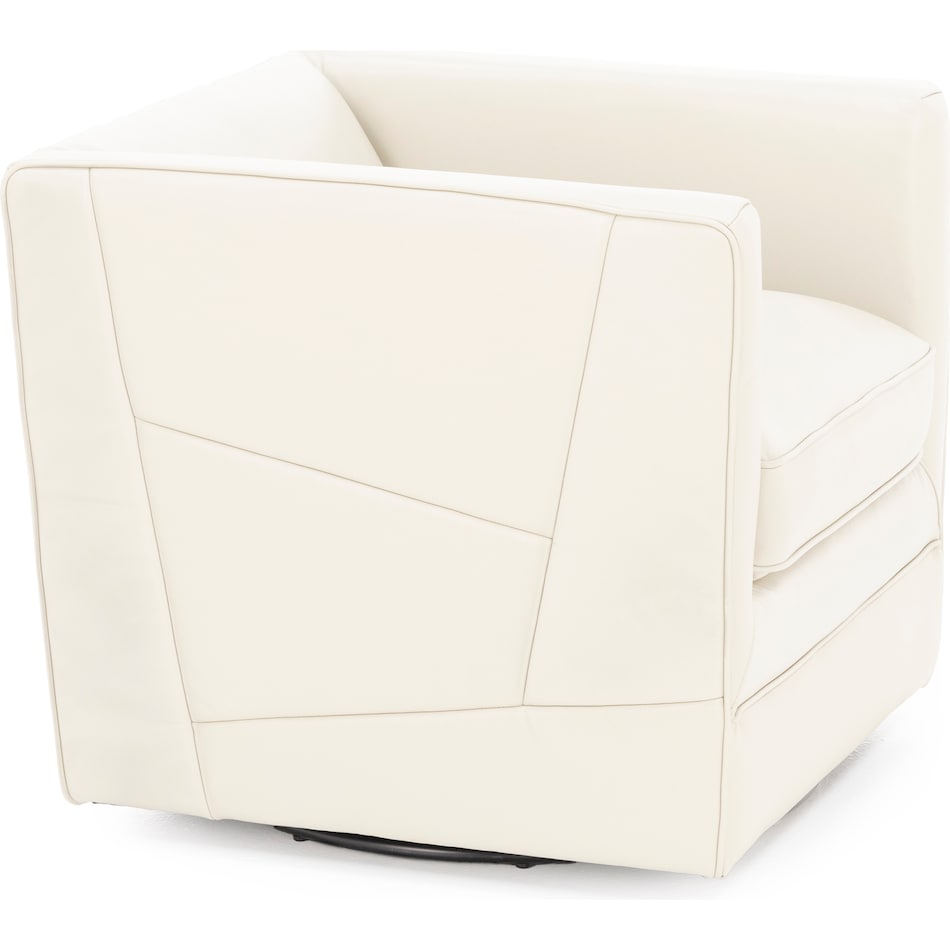 sili white swivel chair z  