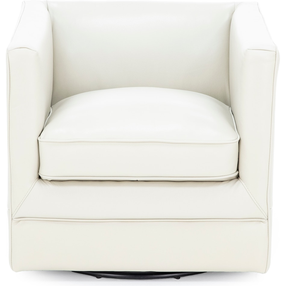 sili white swivel chair z  