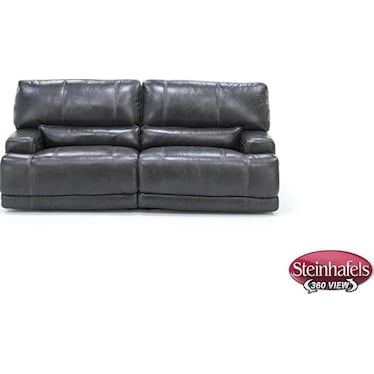 Undefined Steinhafels, 85 Inch Leather Sofa