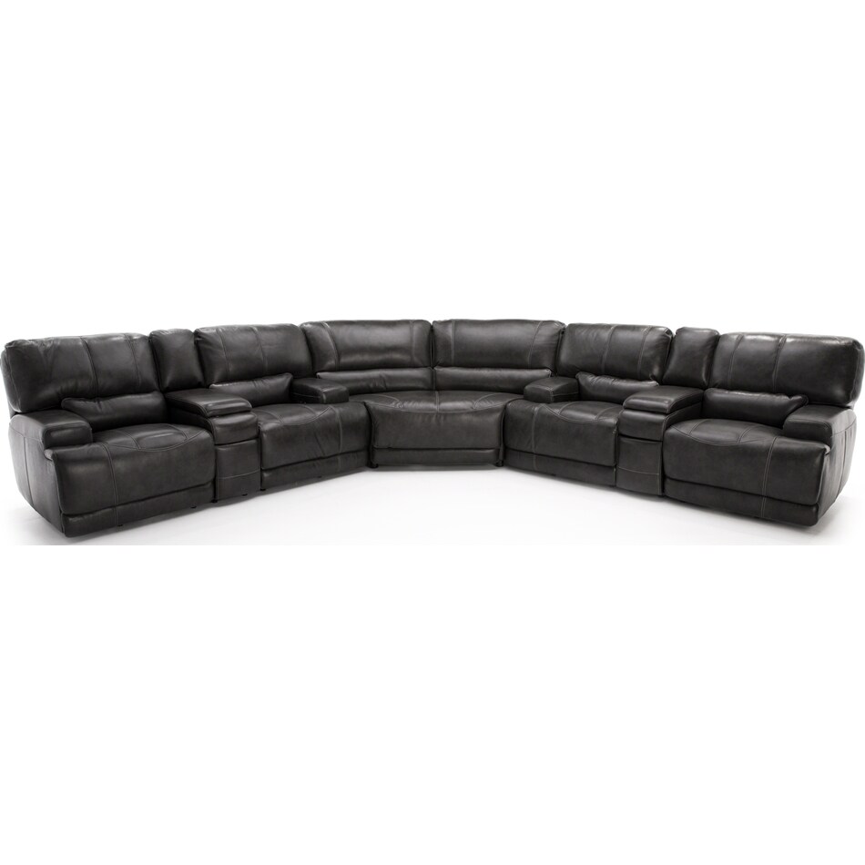 simon li grey mtn lth sectional piece pkgp  