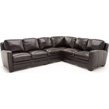 Verified Er Verified Er, Carson Leather Sofa Group