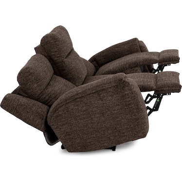 Aubrey Fully Loaded Zero Gravity Reclining Sofa With SoCozi