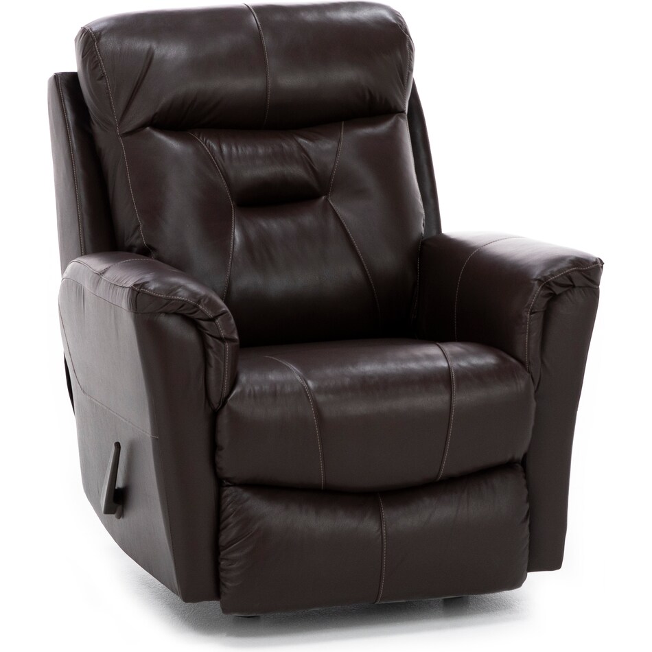 somo brown recliner   