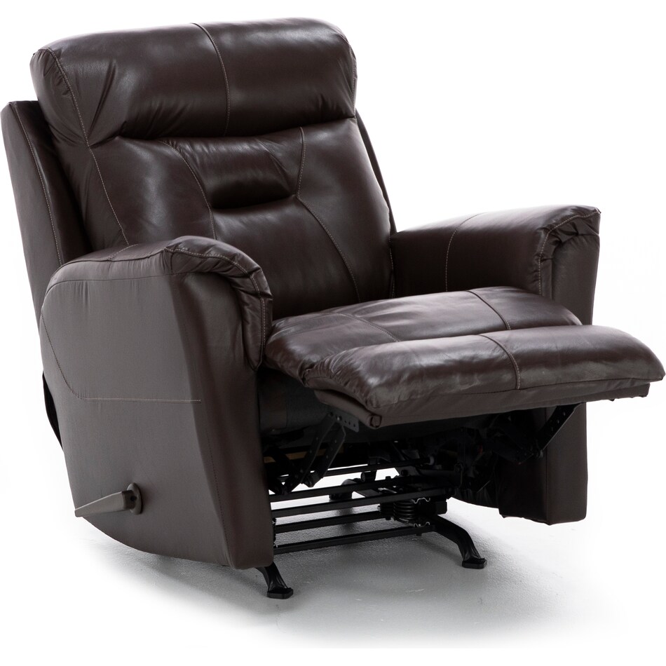 somo brown recliner   