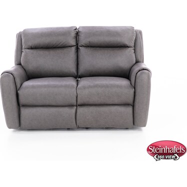 Wesley Fully Loaded Reclining Loveseat With Next Level