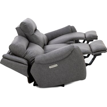 Wesley Fully Loaded Reclining Sofa With Next Level