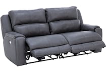 somo grey mtn lth loveseat pkg  