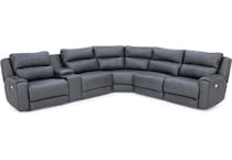 somo grey mtn lth sectional piece pkg  