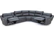 somo grey mtn lth sectional piece pkg  