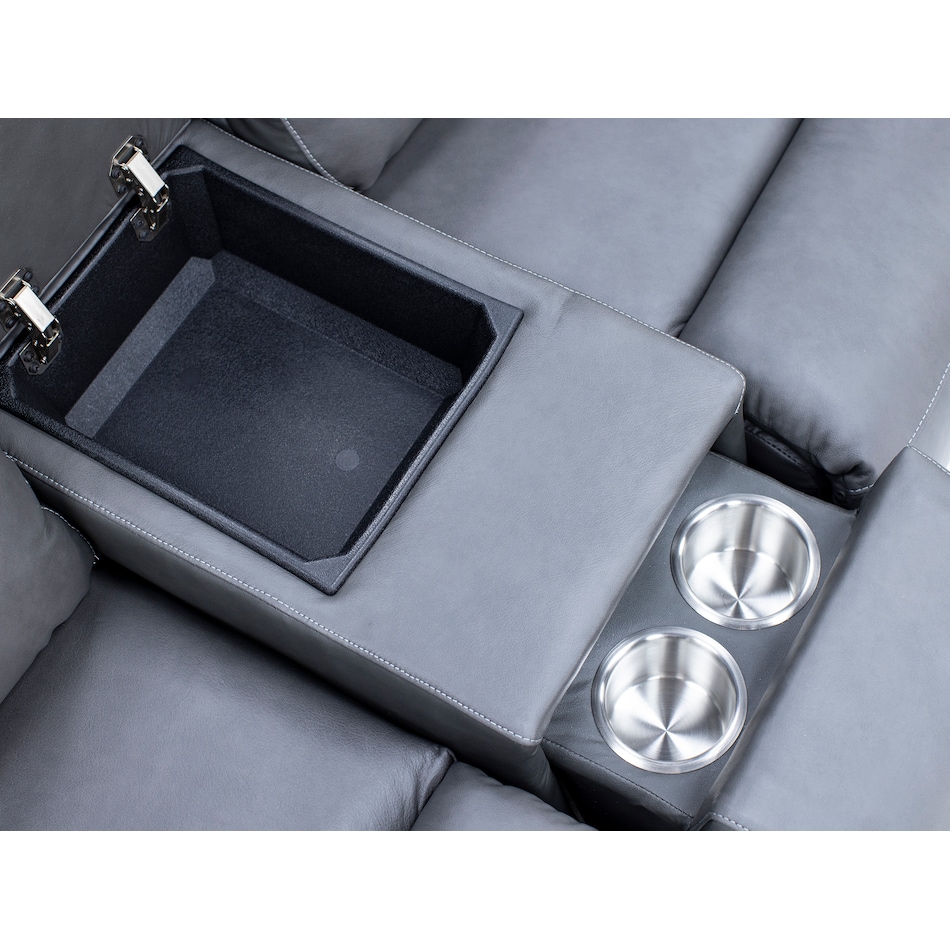 somo grey mtn lth sectional piece pkg  