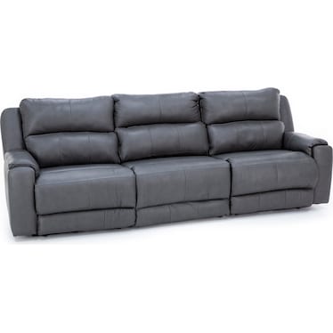 Kai 3-Pc. Leather Power Headrest Wall Saver Reclining Sofa
