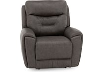 somo grey recliner z  