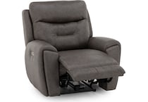 somo grey recliner z  