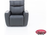soundstage usa grey recliner  image z  