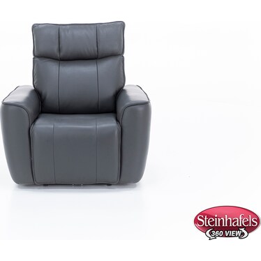 Marcus Leather Power Headrest Wall Recliner With Heat, Massage And High Definition Sound System