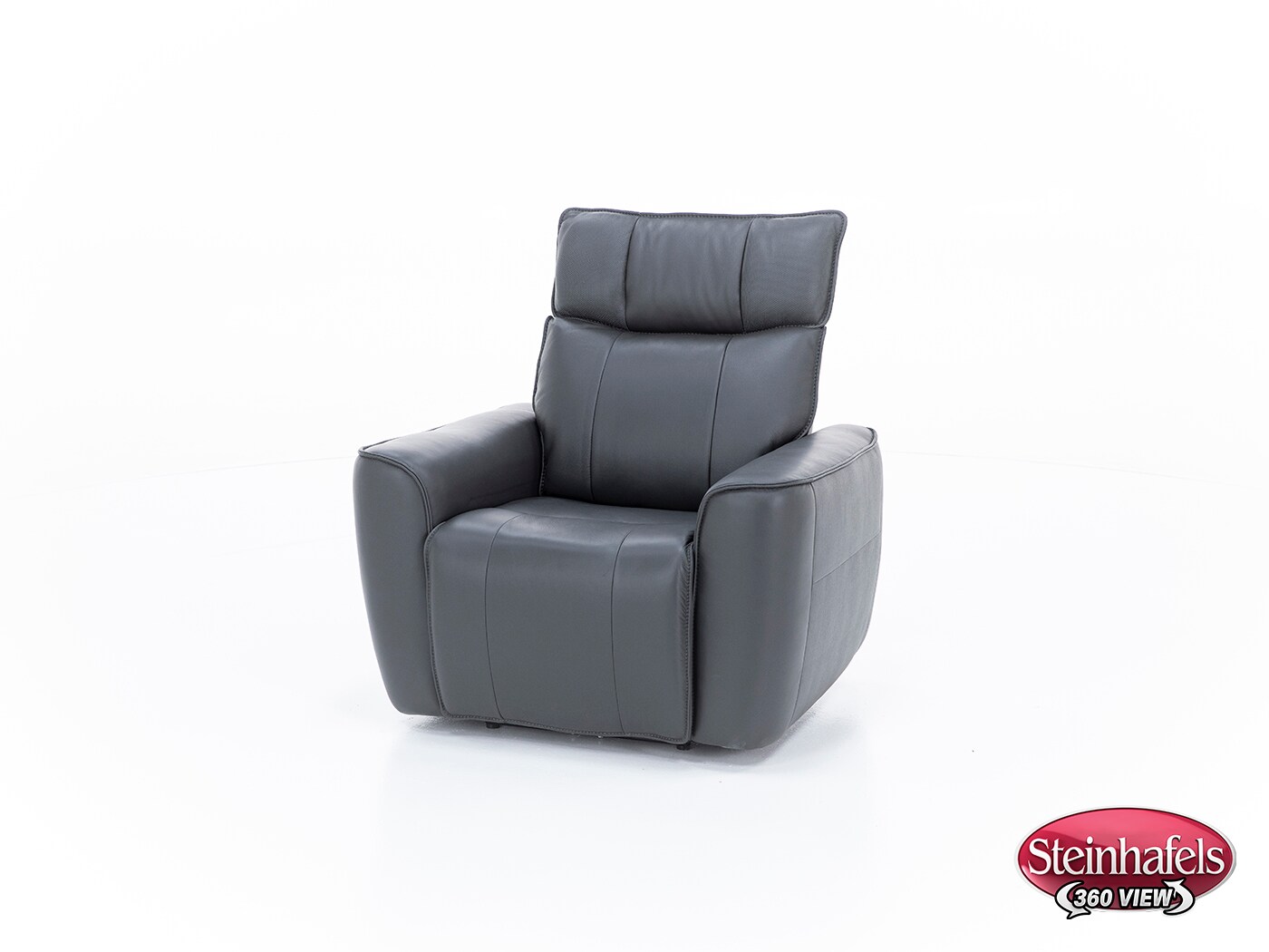 soundstage usa grey recliner  image z  