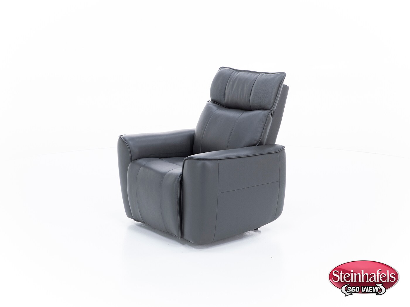 soundstage usa grey recliner  image z  
