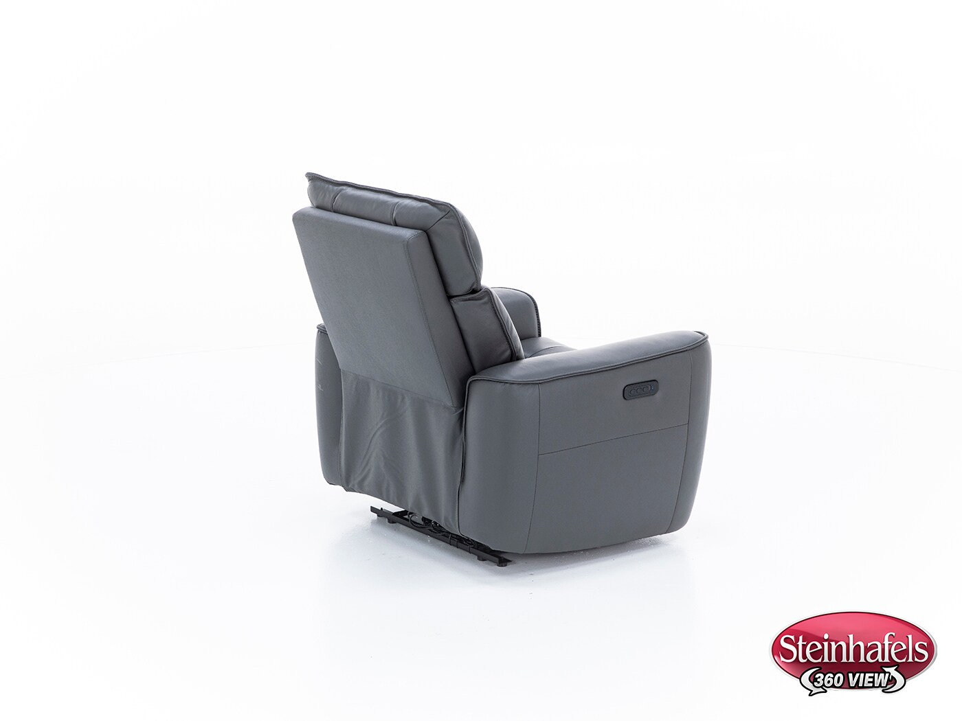 soundstage usa grey recliner  image z  