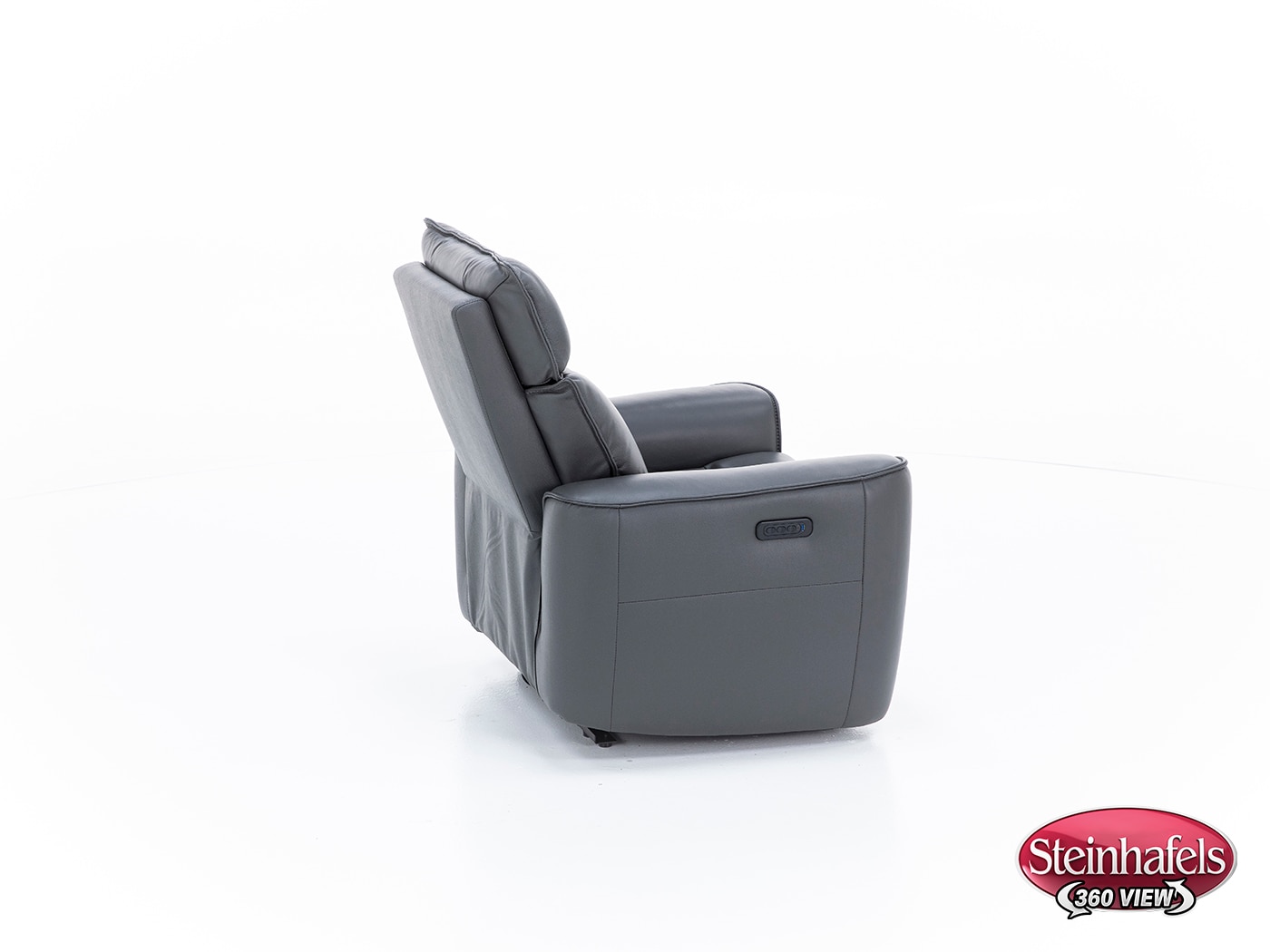 soundstage usa grey recliner  image z  