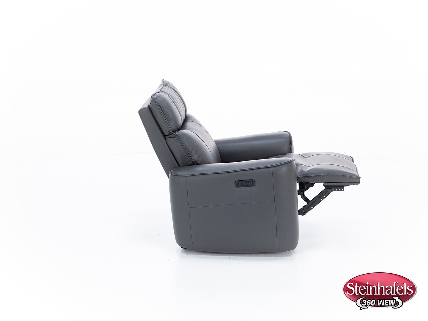 soundstage usa grey recliner  image z  