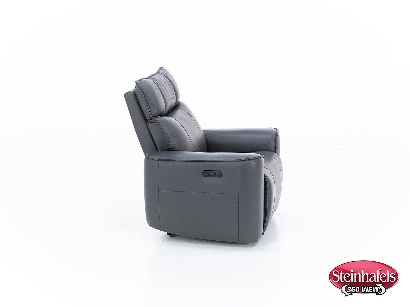 soundstage usa grey recliner  image z  