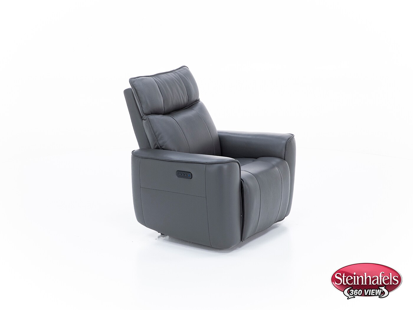 soundstage usa grey recliner  image z  