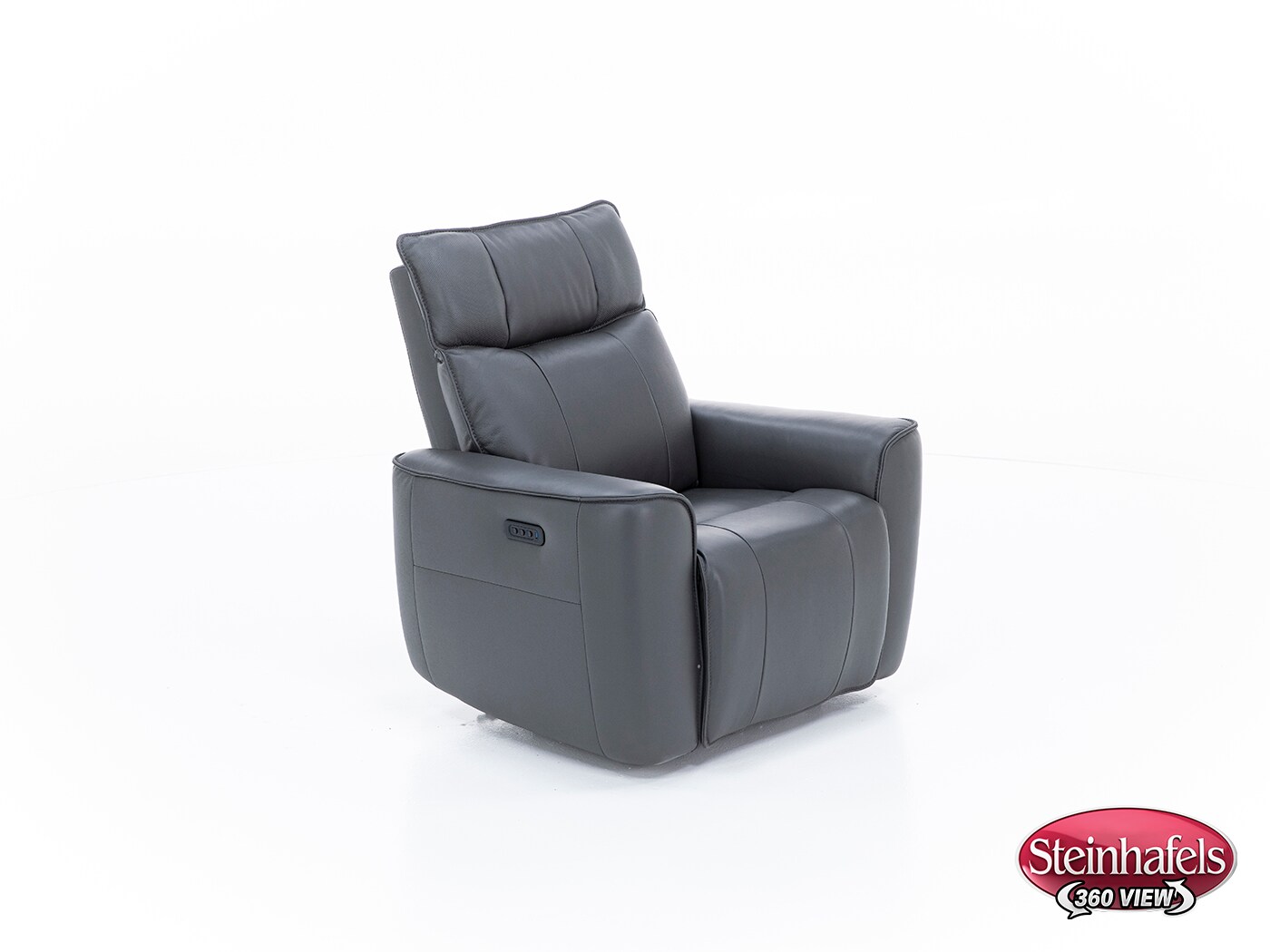 soundstage usa grey recliner  image z  