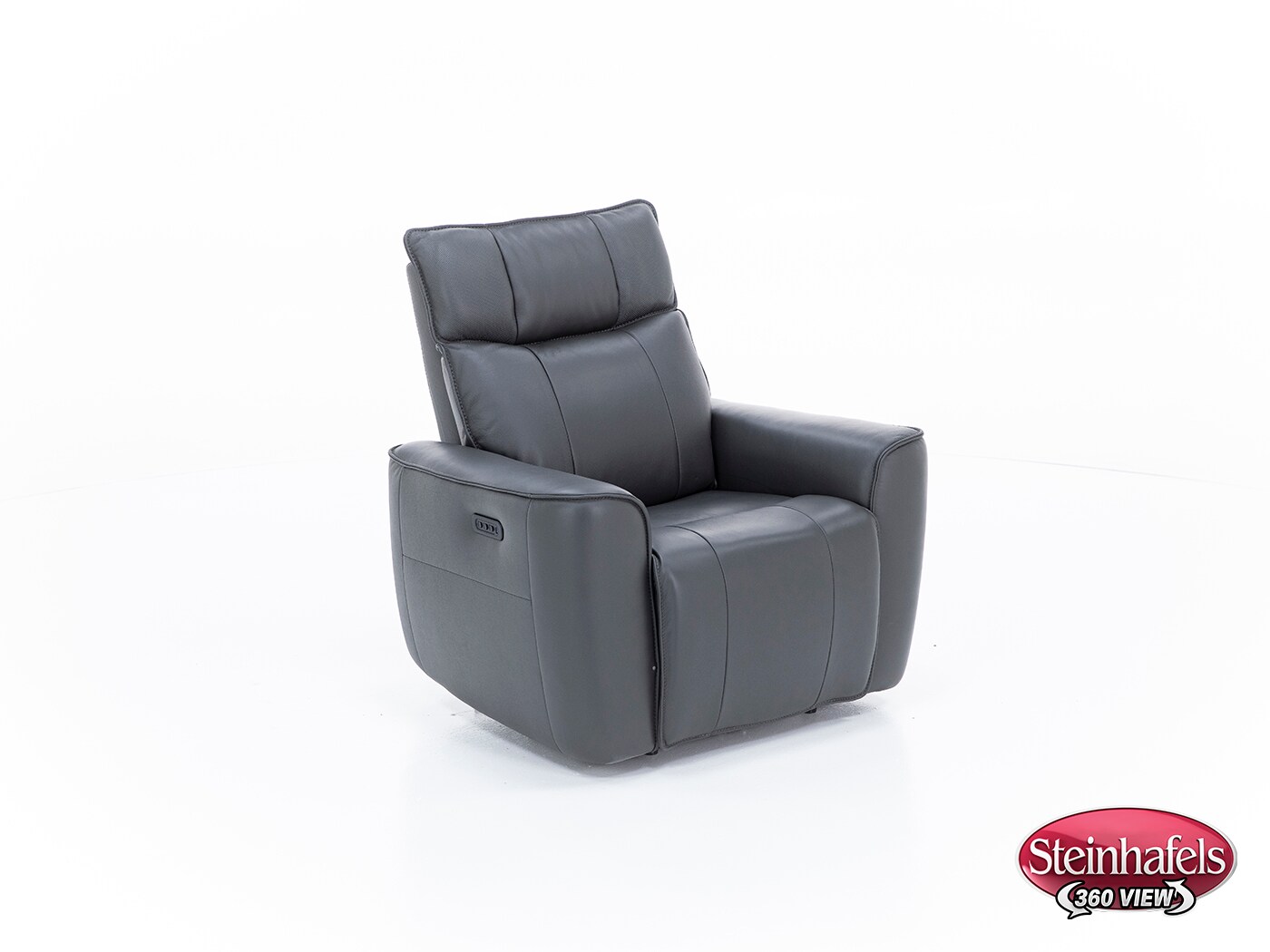 soundstage usa grey recliner  image z  