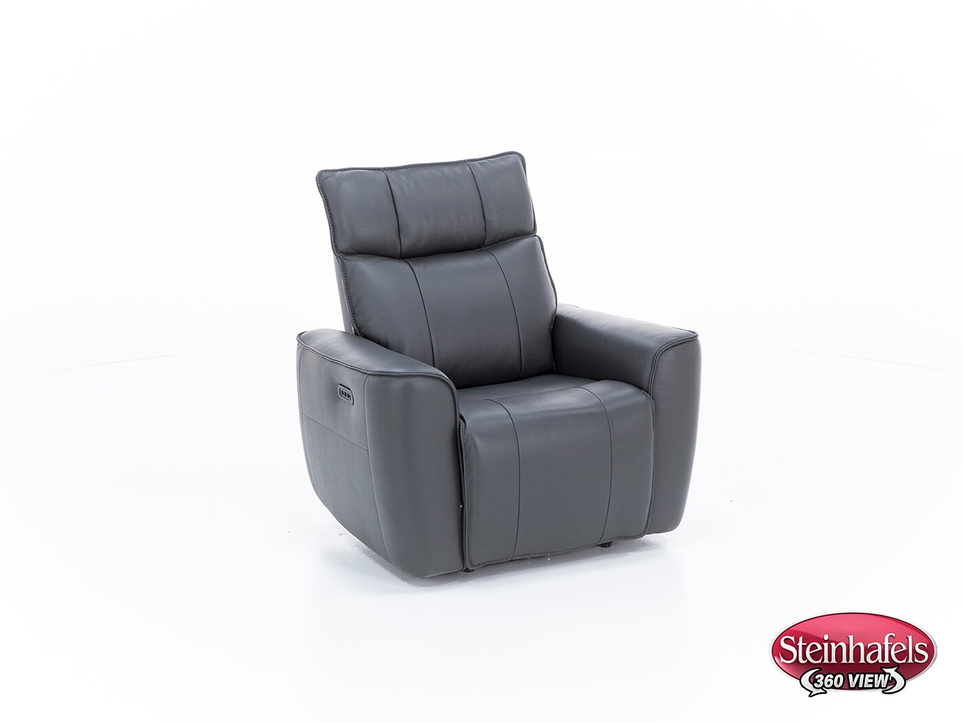 soundstage usa grey recliner  image z  