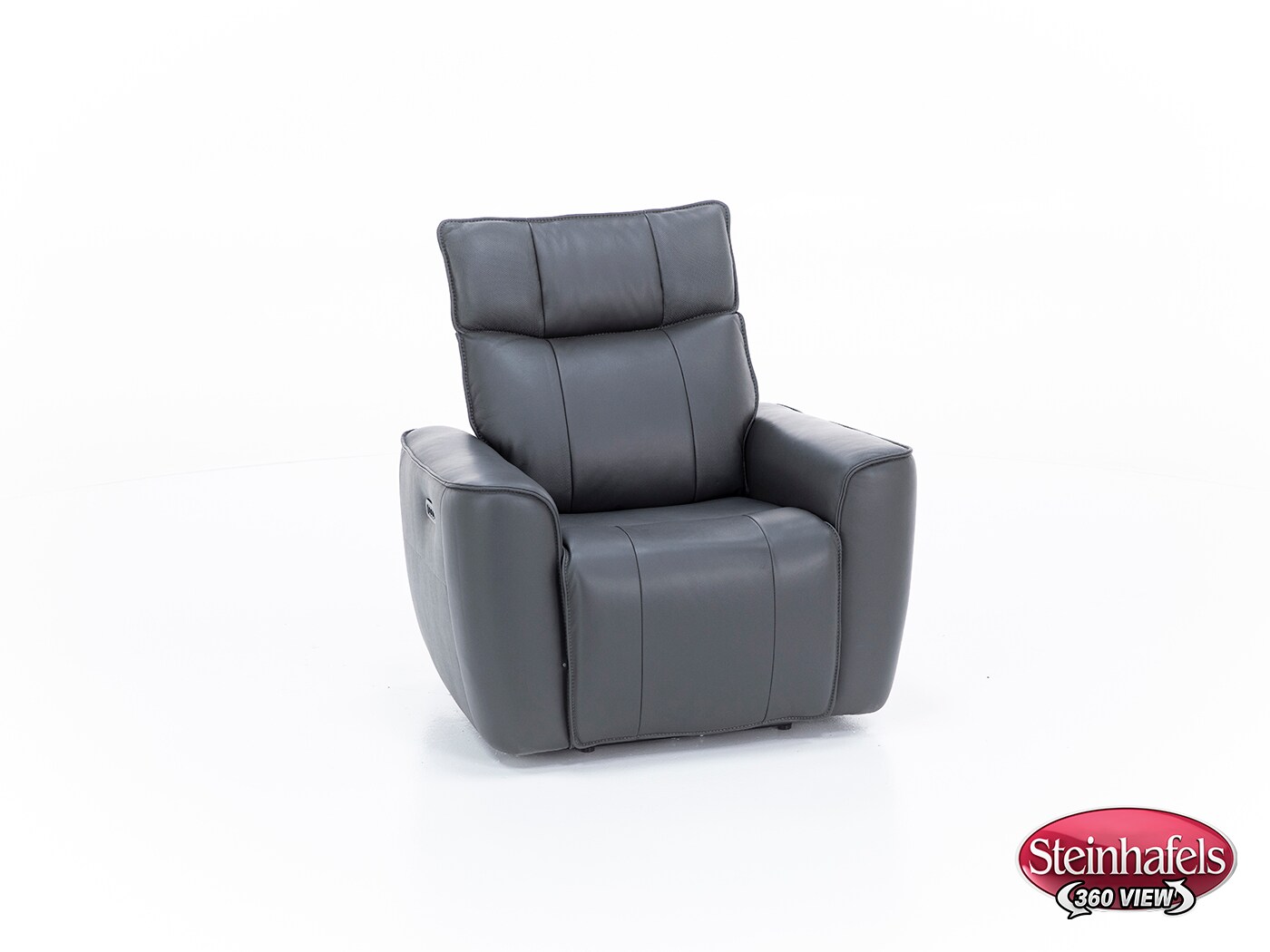 soundstage usa grey recliner  image z  