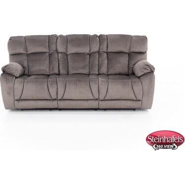 Joker Power Headrest Power Reclining Wall Saver Sofa With Drop Down Table