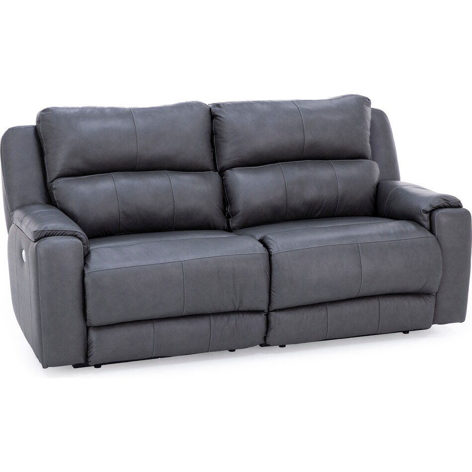 southern motion grey mtn lth loveseat pkg  