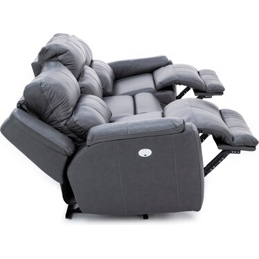 Kai 3-Pc. Leather Power Headrest Wall Saver Reclining Sofa
